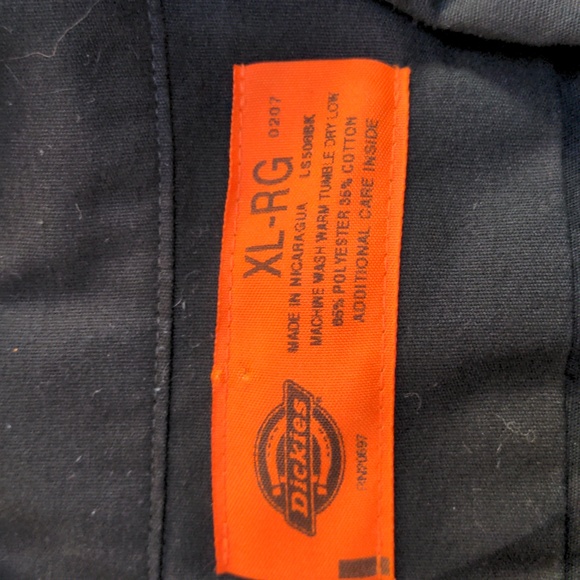 DICKIES Answer Racing Work Shirt-XL - Picture 5 of 6